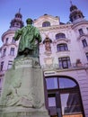 Statue of Johannes Gutenberg made by Jerzy Plecnik