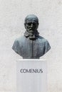 Statue of John Amos Comenius at the Karoly Eszterhazy University Comenius Campus in Sarospatak
