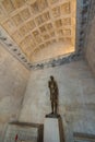 Statue of John the Baptist in Temple of Jupiter Diocletian`s Palace complex UNESCO heritage site Split Croatia