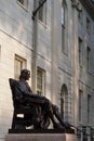 Statue of John Harvard Cambridge