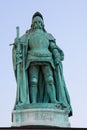 Statue of John Hunyadi in Budapest, Hungary