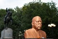 Statue of John Lewis in Union Square Park in New York City