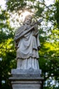 Statue of John of Nepomuk Jan Nepomucky, Czech priest and martyr.