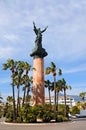 Statue of Jose Banus Royalty Free Stock Photo