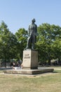 The statue of Josef Manes in Prague