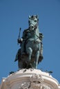 Statue of Joseph I in lisbon photo. Popular monuments in Portugal