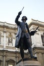 Statue of Joshua Reynolds, Burlington House, London, England