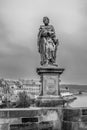 Statue of Jude the Apostle, Charles Bridge in Prague