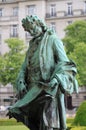 Statue of Jules Hardouin Mansart Royalty Free Stock Photo