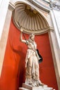 Statue of Juno Sospita in the Round Hall in the Vatican Royalty Free Stock Photo