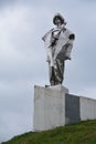 Statue of Juraj JÃÂ¡noÃÂ¡ik - TerchovÃÂ¡ Royalty Free Stock Photo