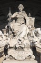 Statue of Justice Goddess in the Courthouse Palace of Rome