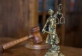 Statue of justice, Law concept, Royalty Free Stock Photo