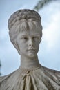 Statue of Kaiserin Elisabeth Von Osterreich, Corfu, Greece