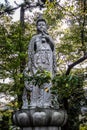 Statue of Kannon at Zojoji Temple in Tokyo, Japan