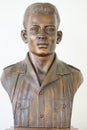 The Statue of Karel Satsuit Tubun. He is one of the Indonesian freedom fighters