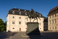 Statue of Karl August and Anna Amalia library