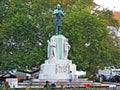 Statue Karl Lueger Das Denkmal fÃÂ¼r den Wiener BÃÂ¼rgermeister Karl Luege, Wien - Vienna, Austria Royalty Free Stock Photo