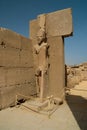 Statue in Karnak temple Royalty Free Stock Photo