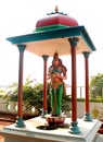 The statue of kaveri amman situated in the The Grand Kallanai. Royalty Free Stock Photo