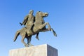 Statue of King Alexander the Great in Thessaloniki, Greece