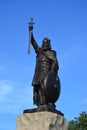 Statue of King Alfred the Great Royalty Free Stock Photo