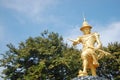 Statue of King Bayint Naung or Bayinnaung Kyawhtin Royalty Free Stock Photo