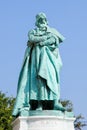 Statue of King Bela IV of Hungary in Budapest