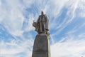 Statue of King Edward VII opposite Cape Town City Hall Royalty Free Stock Photo