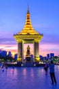 Statue of King Father Norodom Sihanouk Royalty Free Stock Photo