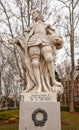 Statue of King Ferdinand I the Great (circa 1753). Madrid, Spai