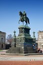 Statue of King Johan in Dresden