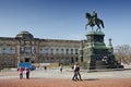 Statue of King Johan in Dresden