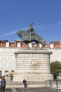 Statue of King John I in Lisbon