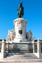 Statue of King Jose I in the Commerce Square, Lisbon, Portugal