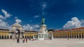 Statue of King Jose I and Rue Augusta Arch