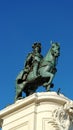 Statue of King Joseph, Lisbon, Portugal Royalty Free Stock Photo