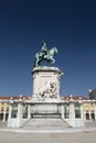 Statue of King JosÃÂ© I, Lisbon, Portugal Royalty Free Stock Photo