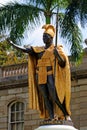 Statue of King Kamehameha, Honolulu, Hawaii Royalty Free Stock Photo