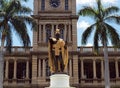 Statue of King Kamehameha I Royalty Free Stock Photo