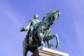 Statue of King Karl Johan Royalty Free Stock Photo