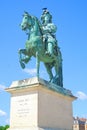 Statue of King Louis XIV at Versailles Palace France Royalty Free Stock Photo