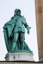 Statue of King Matthias Corvinus in Budapest, Hungary Royalty Free Stock Photo