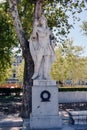 Statue king of Navarra Inigo Arista Royalty Free Stock Photo