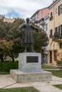 Statue of King Otto  in Nafplio Royalty Free Stock Photo