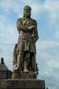 Statue of King Robert the Bruce at Stirling Castle, Scotland