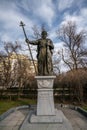 Statue of King Samuel in Sofia Royalty Free Stock Photo
