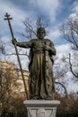 Statue of King Samuel in Sofia Royalty Free Stock Photo