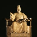 Statue of King Sejong Royalty Free Stock Photo