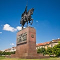 Statue of King Tomislav in Zagreb, Croatia